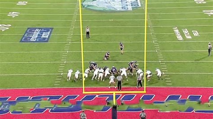 How far is an NFL extra point?